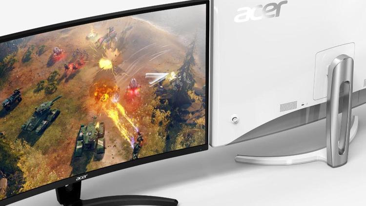 Acer, yeni kavisli monitörlerini gün yüzüne çıkardı