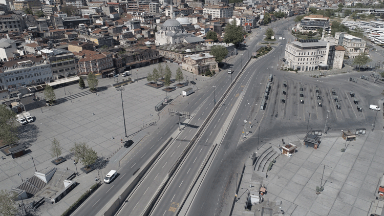 İstanbulda sokağa çıkma kısıtlamasının ilk günü