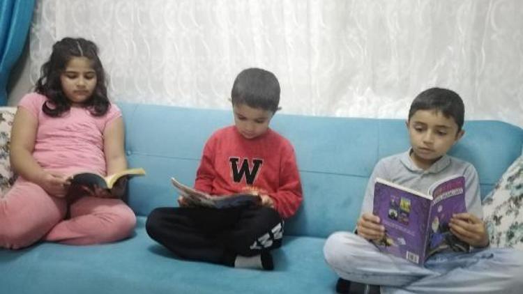 Gercüşte öğrenciler için evde kitap okuma etkinliği