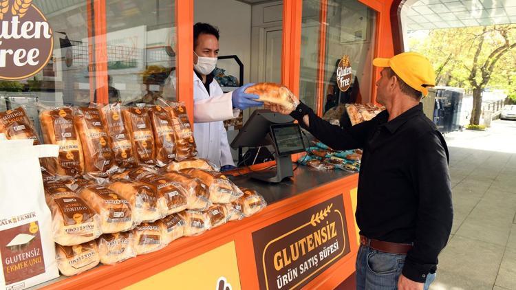 Glutensiz büfe hizmete açıldı