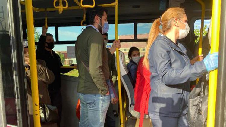 Kartalda uyarıları dikkate almayan minibüslere ceza yağdı: Sanırım 12 fazla yolcu vardı
