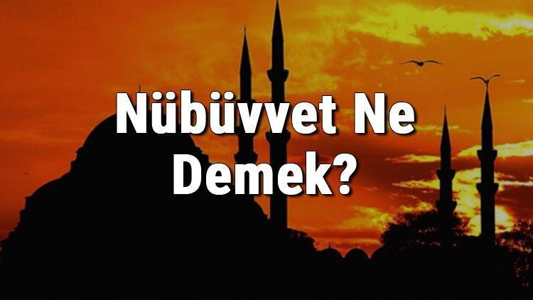 Nübüvvet Ne Demek Nübüvvet Mührü Nedir Nübüvvet Anlamı