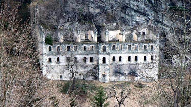Sümela Manastırı’nda restorasyon yeniden başladı