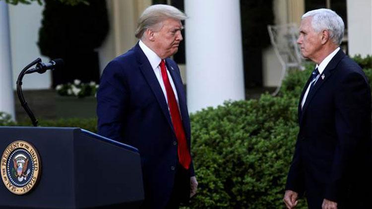 ABD Başkanı Trump ile Başkan Yardımcısı Pencein arasına virüs girdi