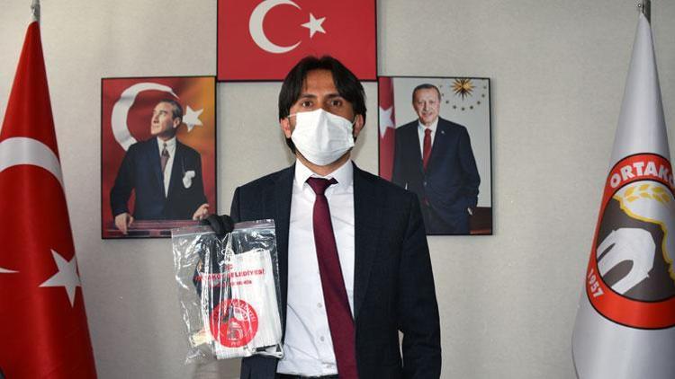 Aksaray’dan Avrupa’daki Türklere maske desteği