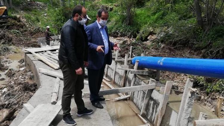 Adilcevaz Belediyesinden tarımsal sulama kanalı projesi