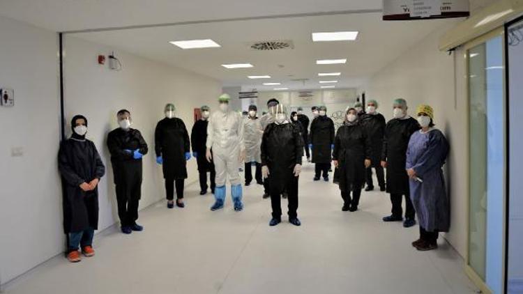 Konyadaki pandemi hastanesi başarılı tedavilere imza attı