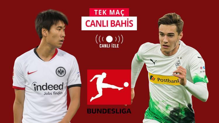Bundesliga maçları Misli.comda kesintisiz CANLI Frankfurt-Gladbach maçına iddaada...