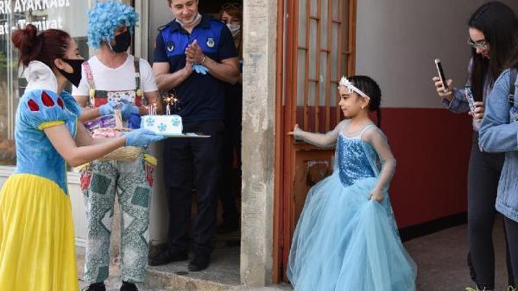 Görme bozukluğu olan Ezgi’ye doğum günü sürprizi