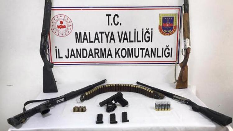 Malatyada silah kaçakçılığına 3 gözaltı