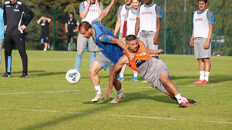 Trabzonspor, çalışmalarına akşam idmanıyla devam etti