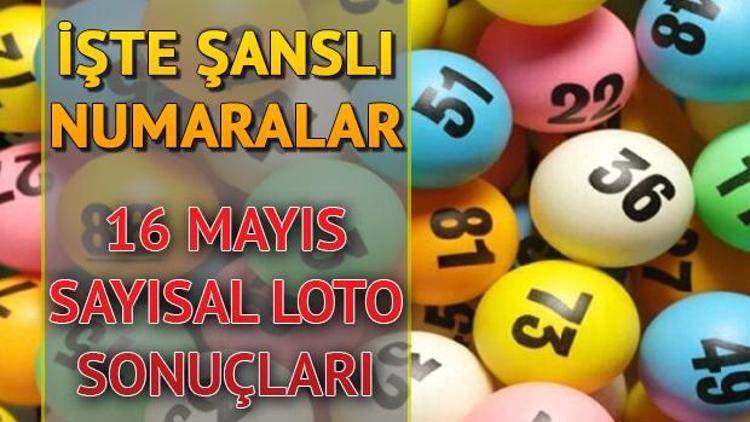 16 Mayıs Sayısal Loto sonuçları sorgulama - MPİ Sayısal Loto çekiliş sonuçlarını açıkladı: İkramiye devretti