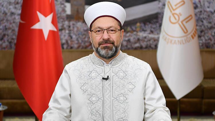 Diyanet İşleri Başkanı Ali Erbaştan Kadir Gecesi mesajı