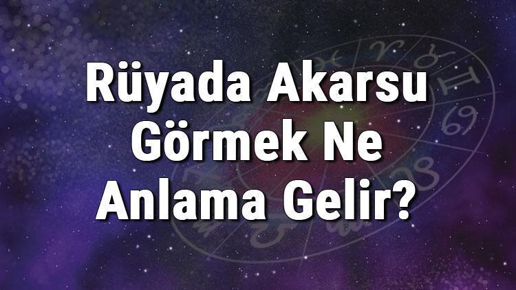 Rüyada Akarsu Görmek Ne Anlama Gelir Rüyada Akarsuda Balık Tutmak Ve Yüzmek Anlamı