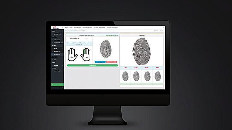 Yerli parmak izi sistemi testi geçti