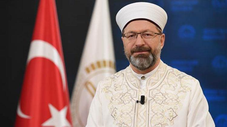 Diyanet İşleri Başkanı Erbaş Kadir Gecesi Özel programında konuştu