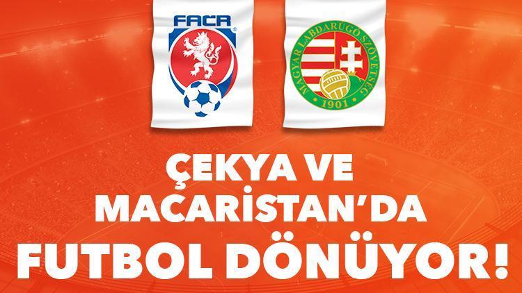 Çekya ve Macaristanda futbol dönüyor Karşılaşmalar iddaa bülteninde...