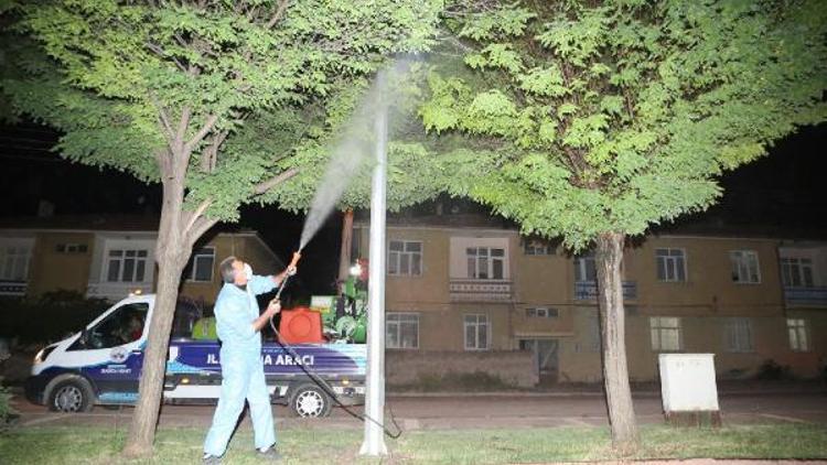 Elazığ Belediyesi, ilaçlama çalışmalarına hız verdi