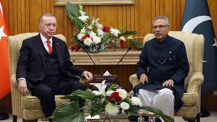 Erdoğan, Pakistan Cumhurbaşkanı Arif Alvi ile telefonda görüştü