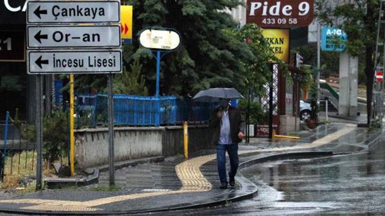 Ankarada sağanak etkili oldu