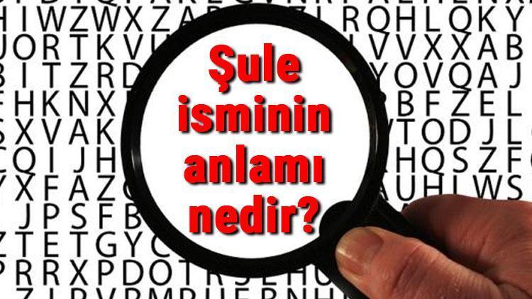 Şule isminin anlamı nedir Şule ne demek