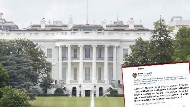 Gerilim tırmandı Beyaz Saraydan, Twittera zehir zemberek sözler