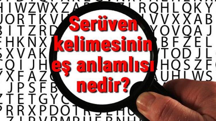 Serüven kelimesinin eş anlamlısı nedir