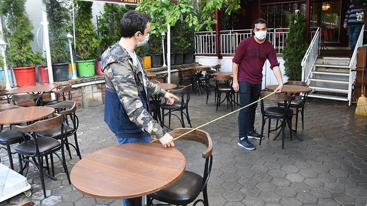 Eskişehirde kafe ve restoranlar, normalleşme sürecine hazır