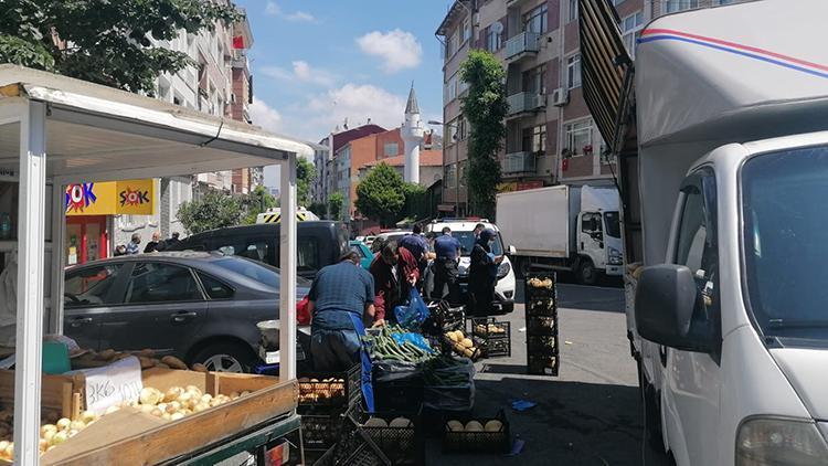 Fatihte yasağı delip pazar kurdular, 10 bin 716 lira ceza yediler