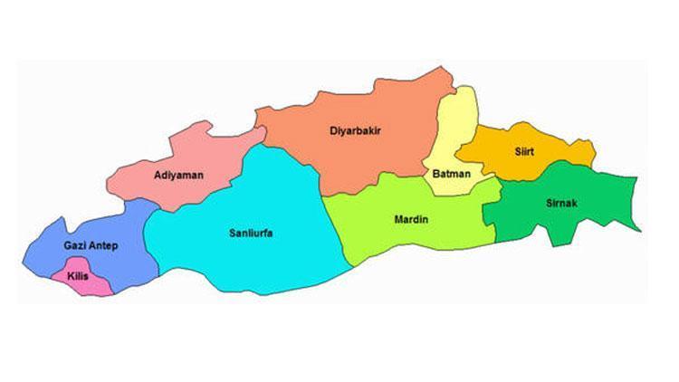 Güneydoğu Anadolu Bölgesi illeri nelerdir Güneydoğu Anadolu Bölgesinin özellikleri, iklimi, dağları, ovaları ve bitki örtüsü
