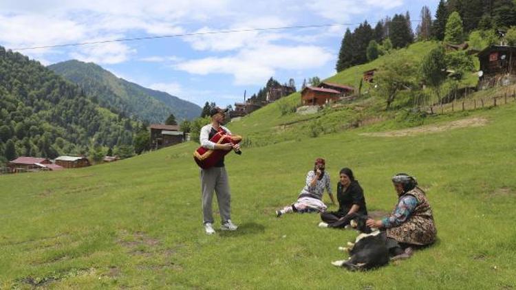 Ayder Yaylasında turizm sezonu, tulumla açıldı