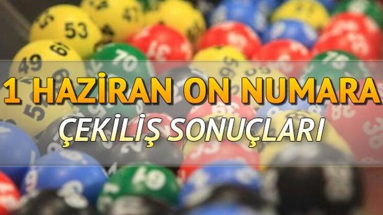 1 Haziran 2020 On Numara sonuç sorgulama - MPİ 930. hafta On Numara canlı çekiliş sonuçları belli oldu