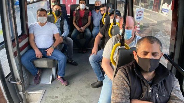 Minibüs şoförleri yeni düzenlemeden memnun oldu