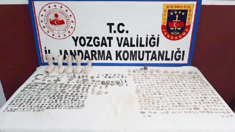 Yozgatta 665 parça tarihi eser ele geçirildi