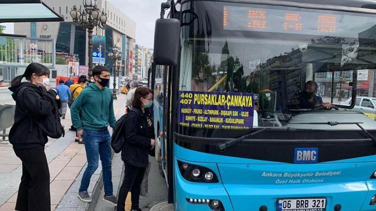 Toplu taşımaya normalleşme ayarı