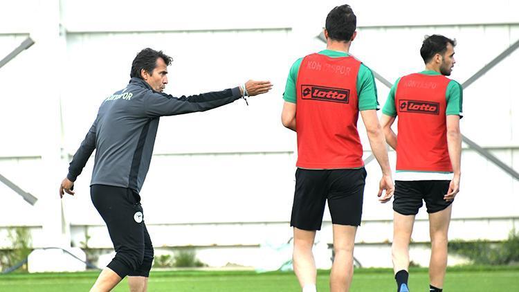 Konyaspor, Gençlerbirliği maçı hazırlıklarına devam etti