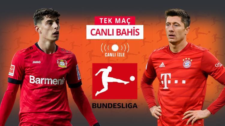 Lider Bayern, zorlu Leverkusen virajında Bundesligaya banko iddaa tahmini...