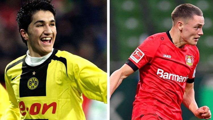 17 yıl 34 günlük olan Wirtz, rekoru 17 yıl 82 günlükken gol atan Nuri Şahinin elinden aldı