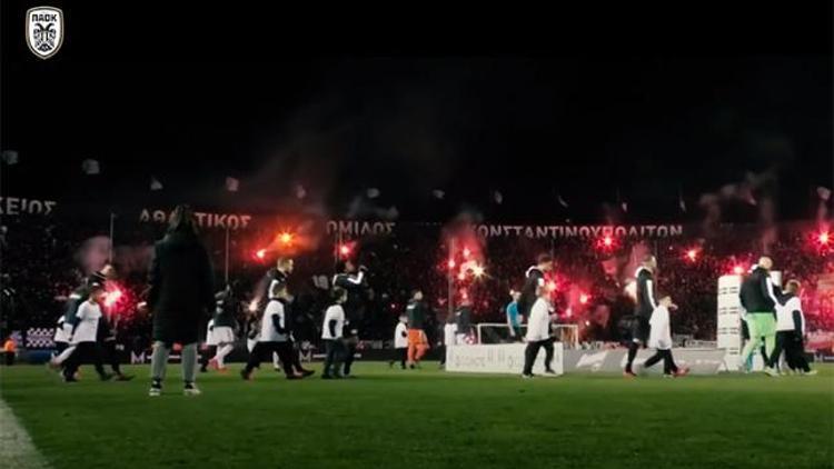 Şampiyonluk play-offu öncesi PAOKun Olympiakos karşısındaki dönüşü nefes kesmişti