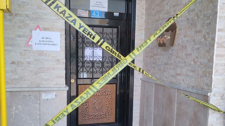 Konyada 2 apartman Kovid-19 tedbirleri kapsamında karantinaya alındı