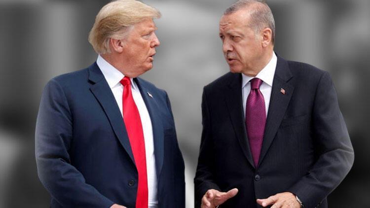Cumhurbaşkanı Erdoğanla Trump arasında kritik görüşme
