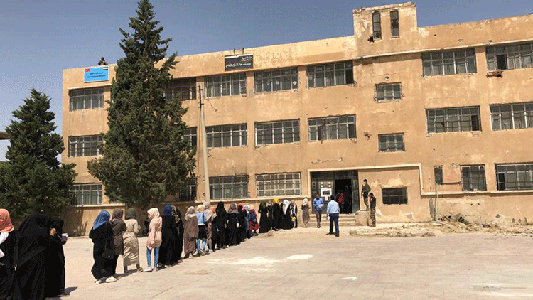 MSB duyurdu: Suriyeli öğrencilerin, sınıf bitirme sınavları başladı