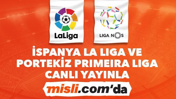 İspanya La Liga ve Portekiz Primeira Liga canlı yayınlarla ve canlı iddaa ile Misli.comda