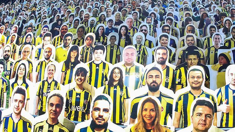 Fenerbahçe Kulübü, Ülker Stadına taraftar kartonetleri yerleştirdi