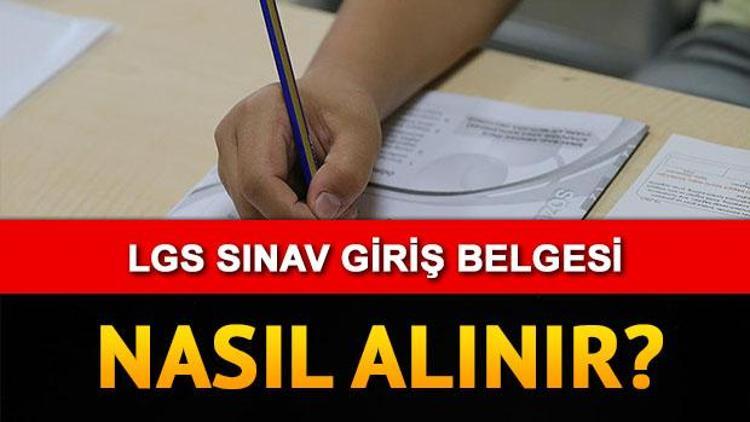 LGS sınav giriş belgesi erişime açıldı -  2020 MEB ve E Okul LGS sınav yerleri sorgulama