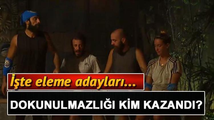 Survivorda ikinci eleme adayı kim oldu Survivor 2. dokunulmazlık oyununu kazanan takım ve 107. bölüm özeti