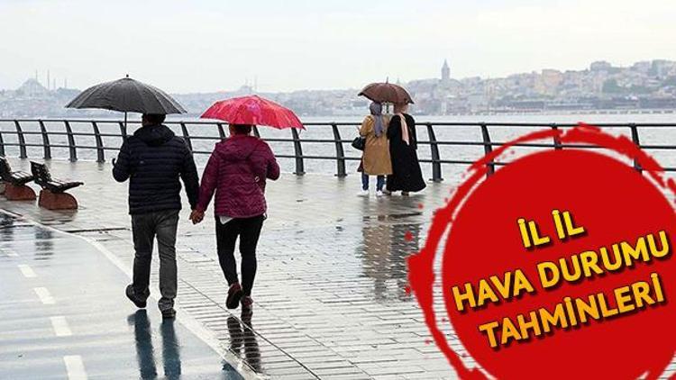 Bugün hava nasıl olacak Meteorolojiden sağanak uyarısı