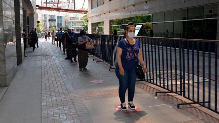 Mersin Adliyesine maskesiz giriş yasak