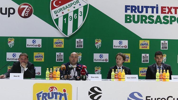 Frutti Extra Bursasporda EuroCup sevinci