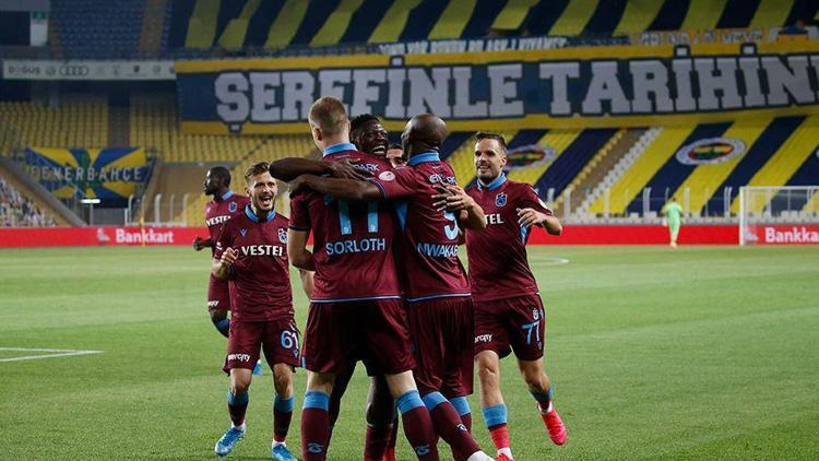 Fenerbahçe 1-3 Trabzonspor | Maçın özeti ve golleri